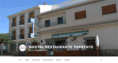 Desktop Screenshot of hostalrestaurantetorrente.com